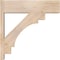 Ekena Millwork Merced Block Smooth Outlooker, Douglas Fir, 7 1/2"W x 26"D x 26"H OUT08X26X26MRC05SDF - alternate 2